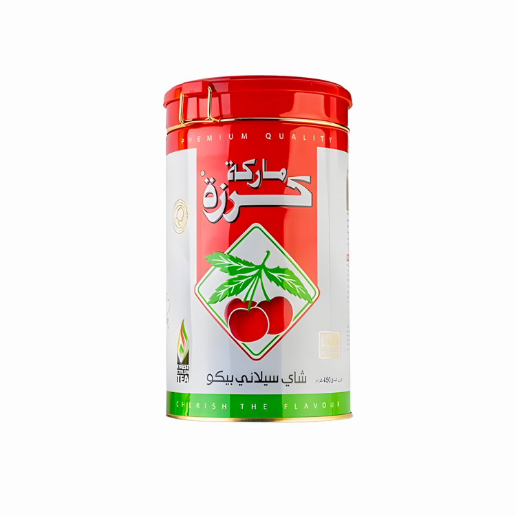 شاي كرزة علبة حديد 450 جرام