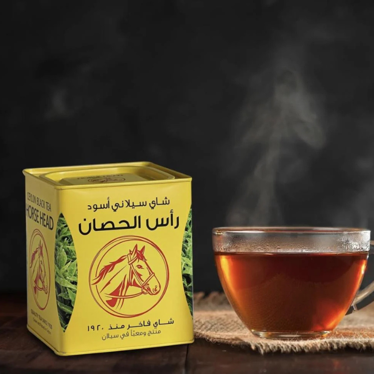 شاي رأس الحصان - شاي أسود - 300 غرام